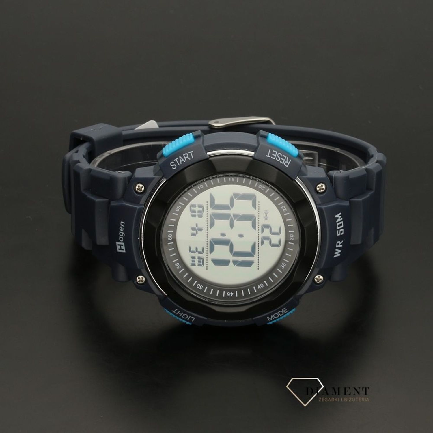 Męski zegarek Hagen HA-306G granatowo-turkusowy (1).jpg